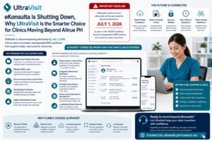 eKonsulta Is Shutting Down, Why UltraVisit Is the Smarter Choice for Clinics Moving Beyond Altrue PH